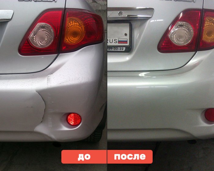 Кузовной ремонт в Санкт-Петербурге: цены, примеры до после, фото